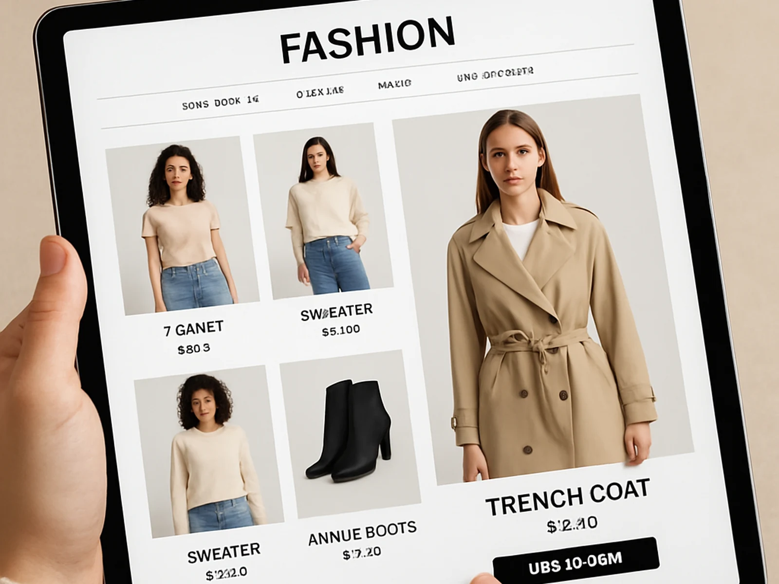 DTC fashion e-commerce